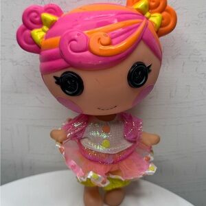 Colorful Doll with Pink and Orange Hair